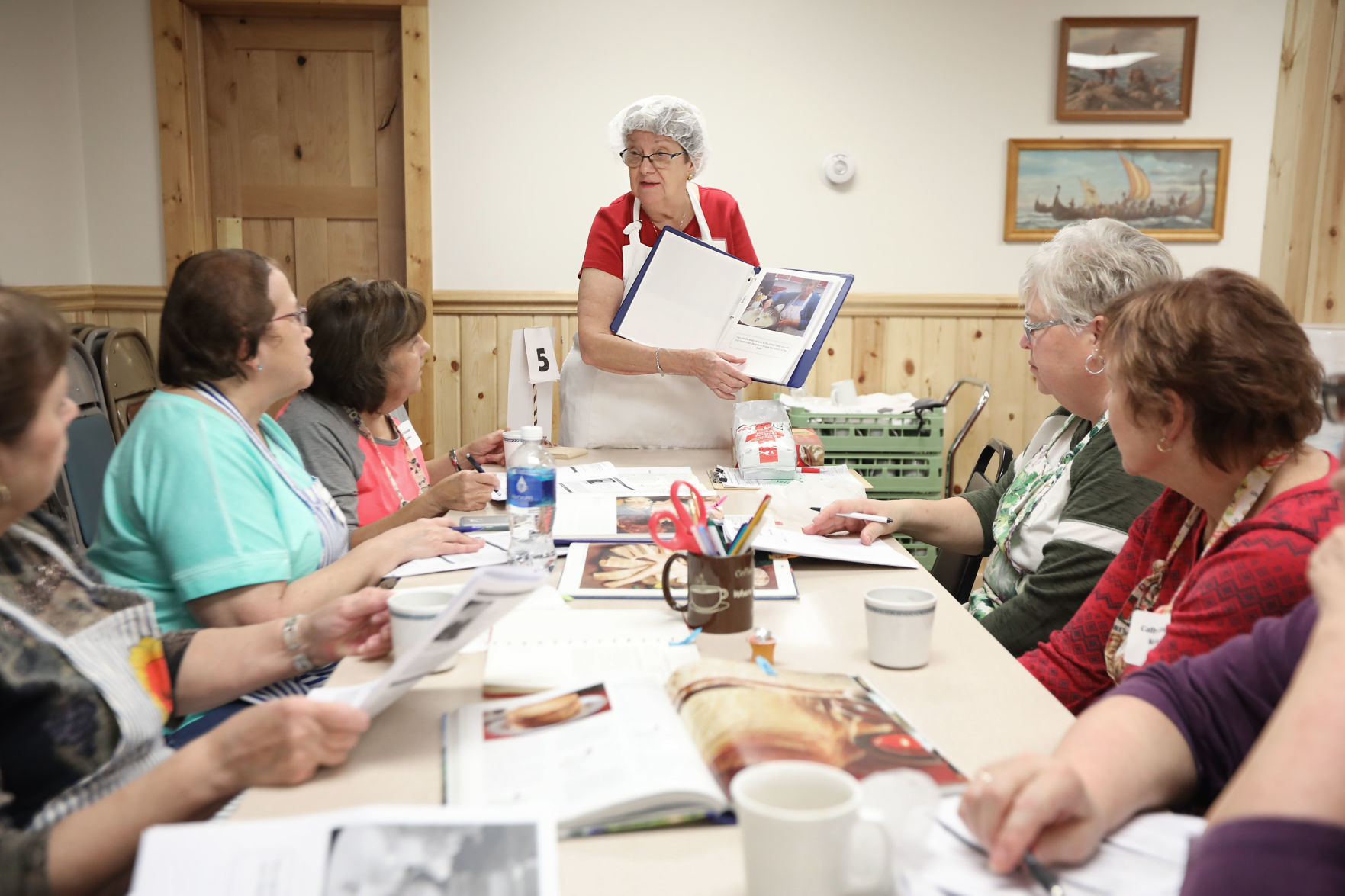 Lefse baking class